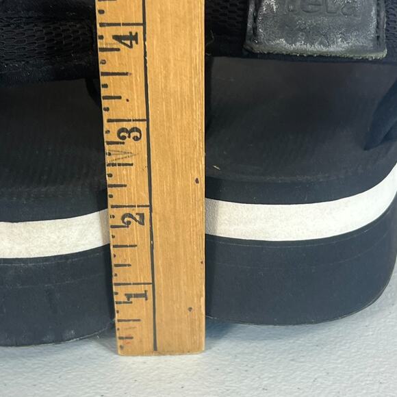 Teva Sandals Womens 10 Flatform Universal Black Strappy Hiking Outdoor Water H&L - Picture 14 of 14